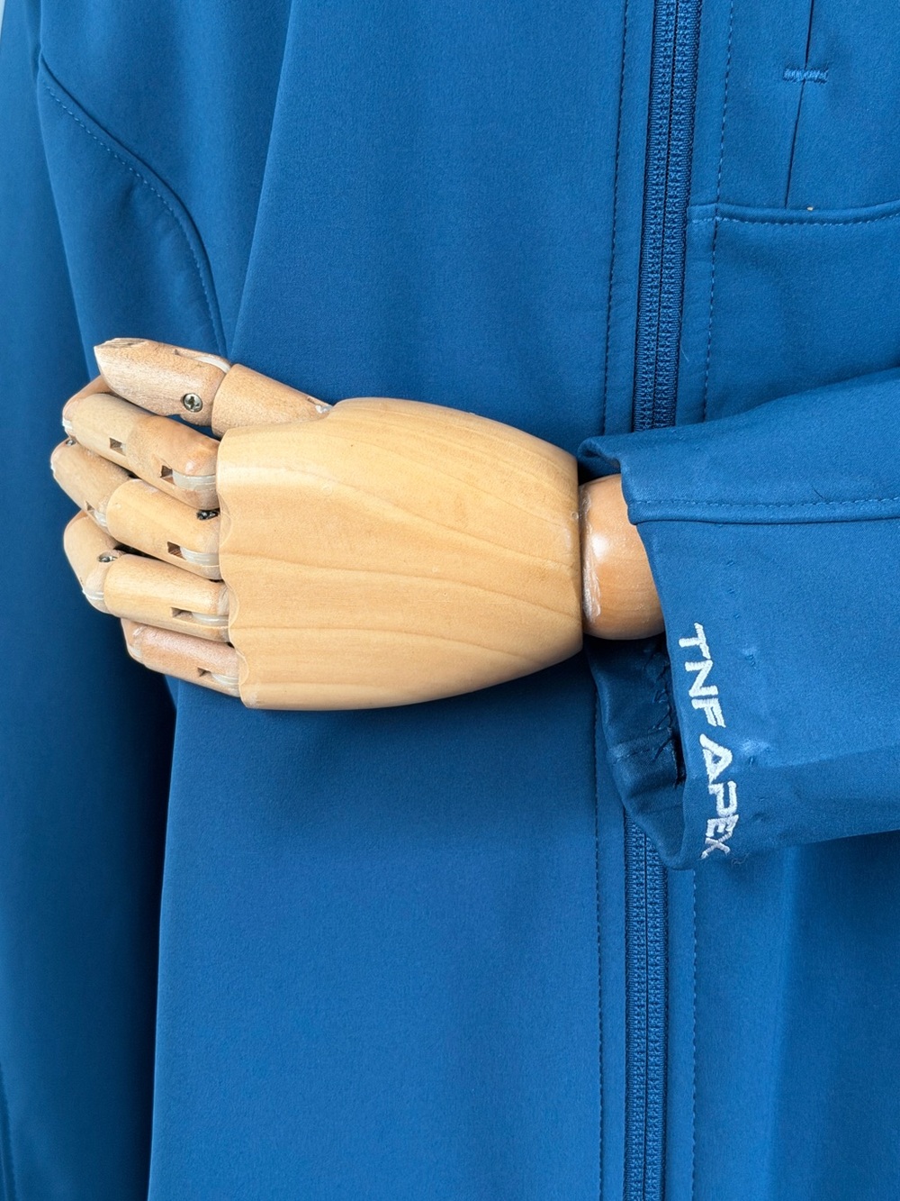 The North Face Apex Bionic Softshell Jacket Teal Blue XL - Picture 9 of 15